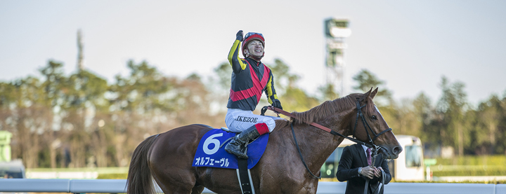 オルフェーヴルが有馬記念に優勝。