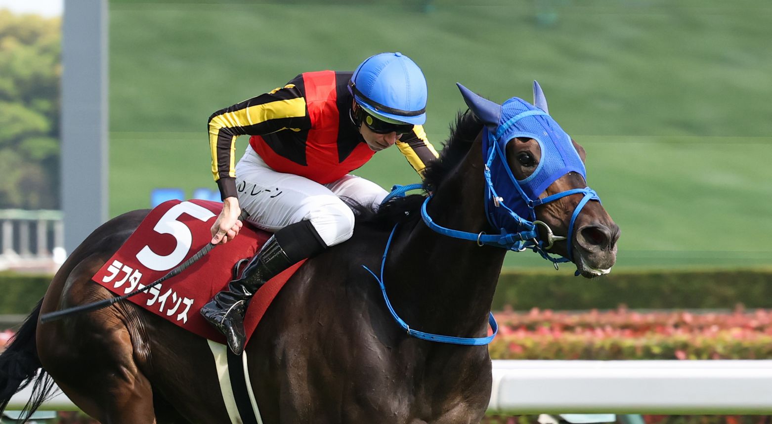 ラフターラインズがフローラステークス(G2)を制覇